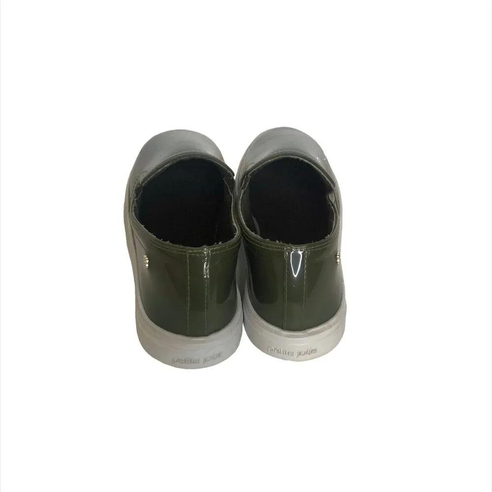 Petite Jolie Women's Patent Leather Slip On Green Shoes Size 9